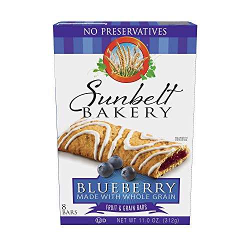 Sunbelt Bakery Blueberry Granola Bars 8-Pack for Snacks & Hiking