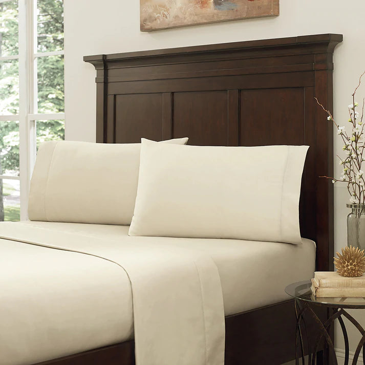Jenny Mclean 1000 Thread Count Luxury Cotton Rich King Size Sheet Set - Ultra Soft Bedding for Hotel Style Comfort at Home