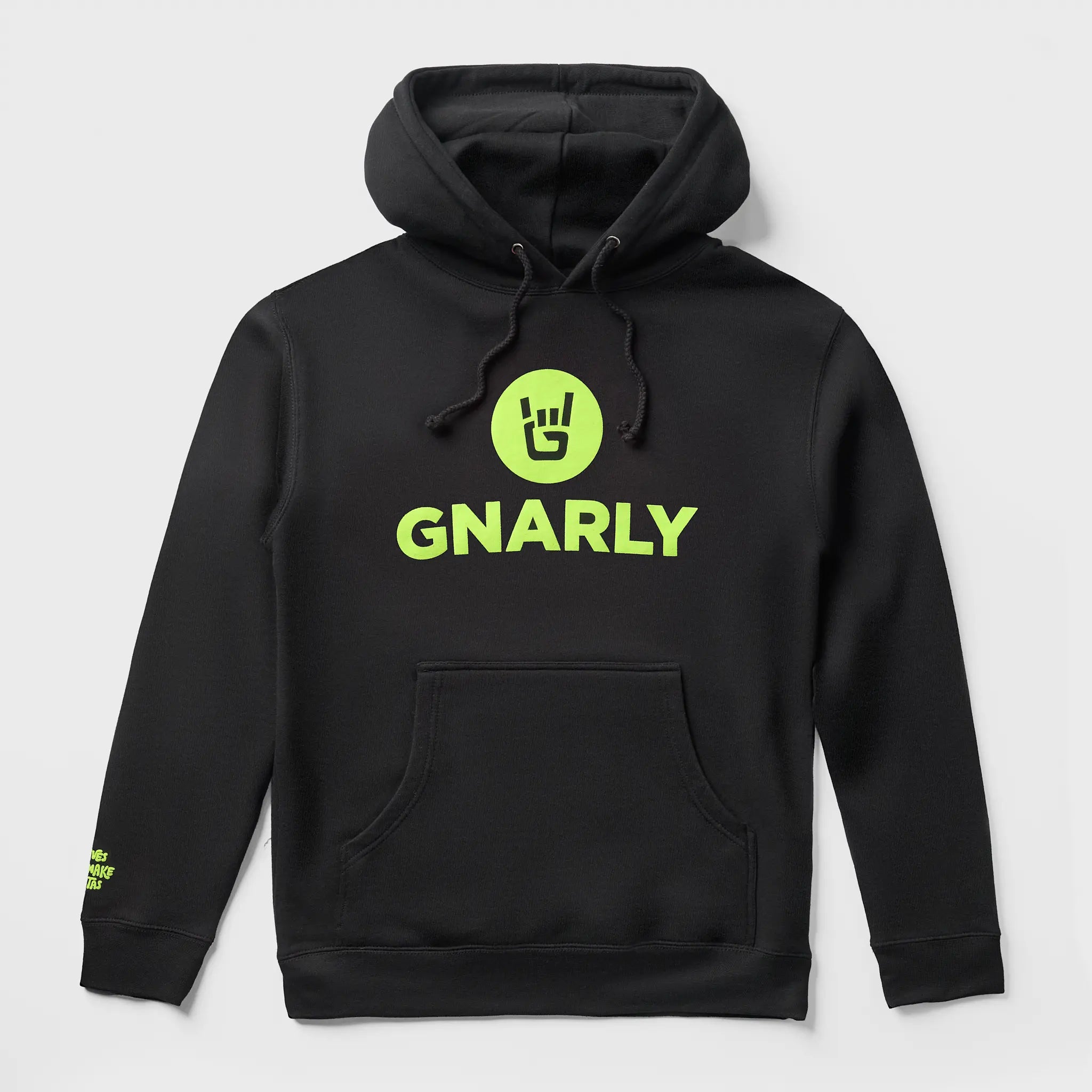 Gnarly Gnar Green Hoodie - Stylish Men's & Women's Pullover Sweatshirt for Outdoor Activities & Casual Wear | Perfect for Hiking, Camping & Street Fashion