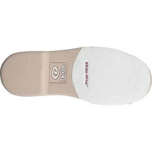 Dexter Women's Groove IV Bowling Shoes - White & Rose Gold Wide Width for Comfort & Performance | Perfect for League Play & Casual Bowling