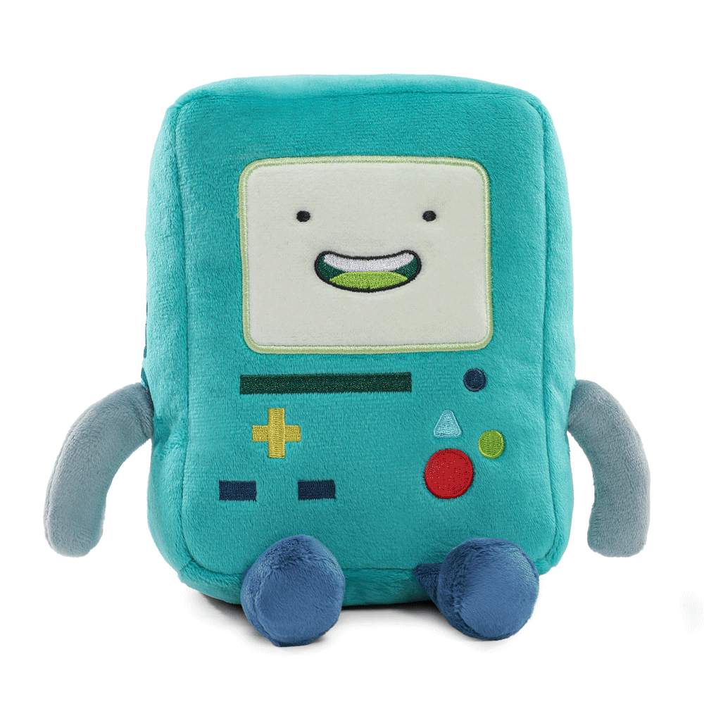 Adventure Time BMO Glow in The Dark Plush Toy – Soft Cuddly Stuffed Animal for Kids, Collectors & Fans | Perfect for Bedroom Decor, Gifts & Cosplay Accessories