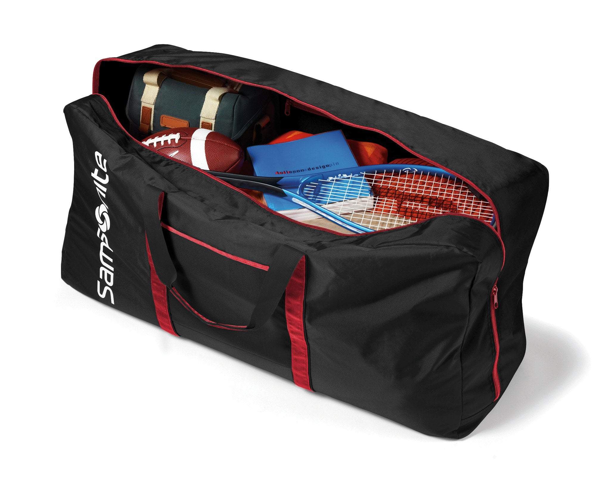 Samsonite Carry On Tote A Ton Duffle Bag - Lightweight Travel Duffel with Spacious Compartment for Gym, Weekend Trips & Airplane Carry-On Luggage