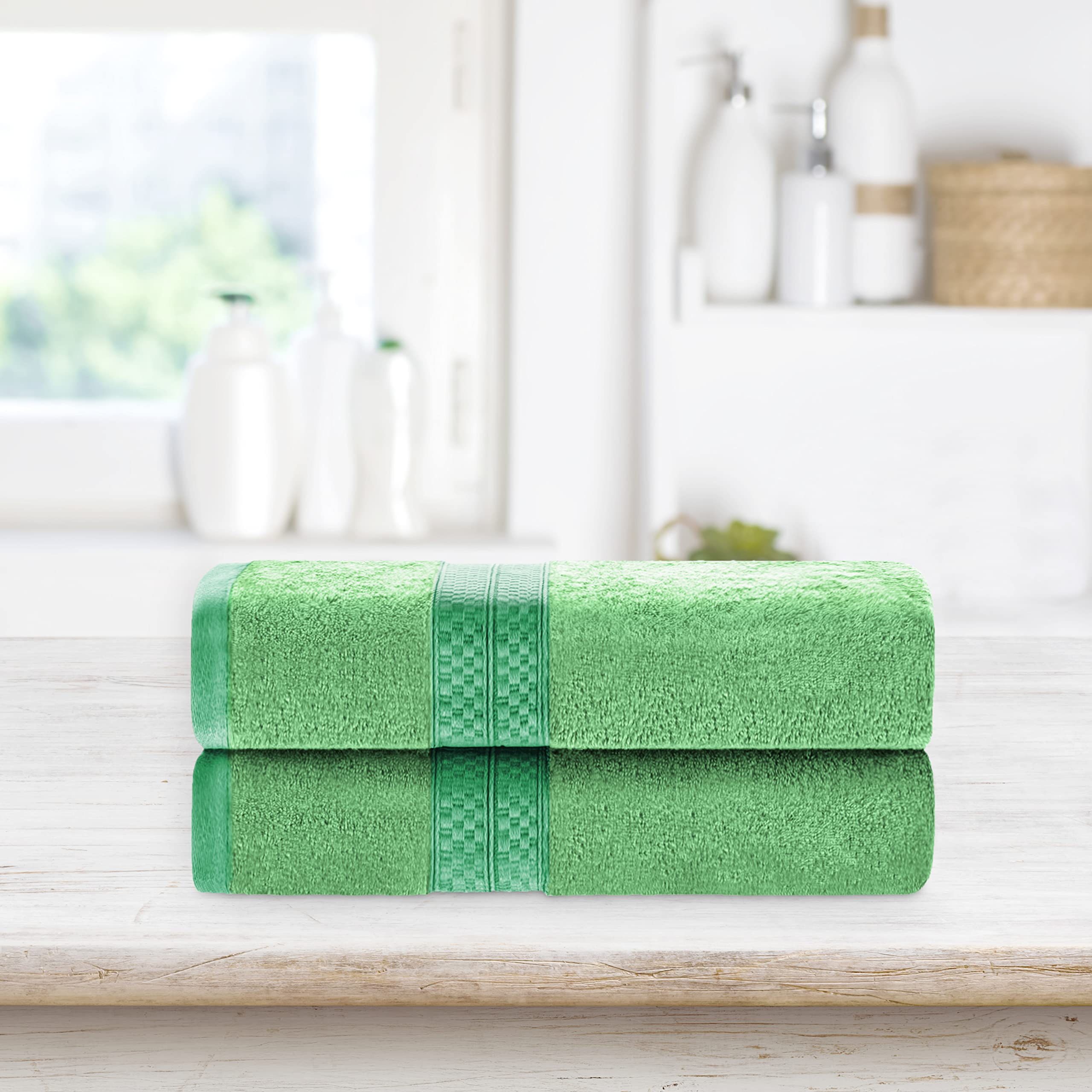 Blue Nile Mills 2-Piece Cotton-Blend Bath Towel Set - 30