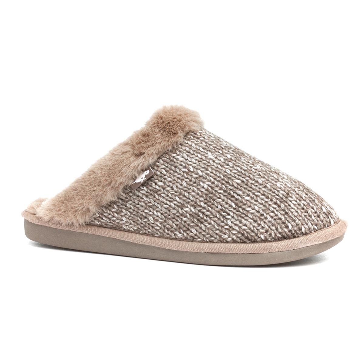 Rocket Dog Women's Comfortable Memory Foam Mule Slippers - Soft Indoor/Outdoor House Shoes for Relaxation & Lounge Wear