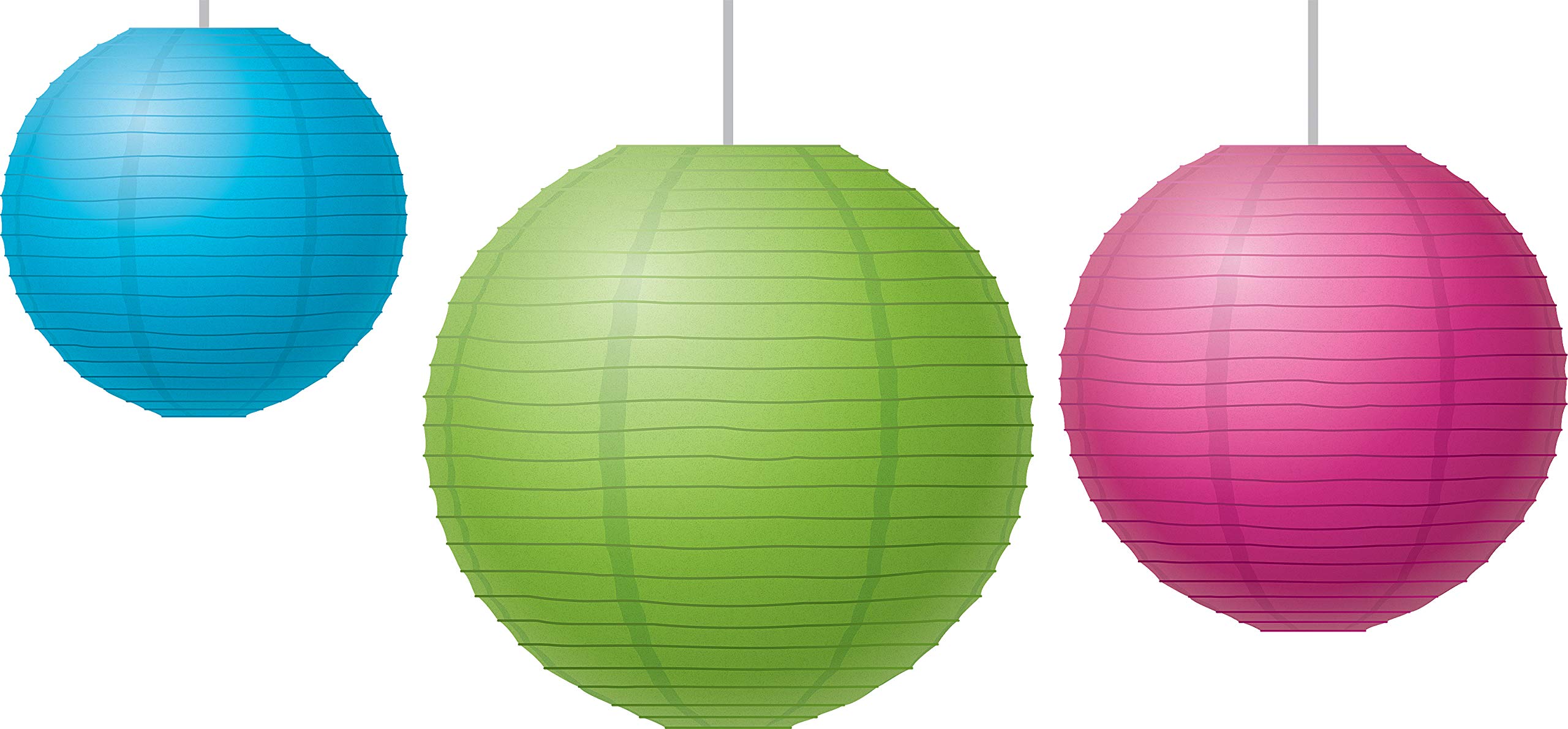 Bright Paper Lanterns for Party Decorations - 12