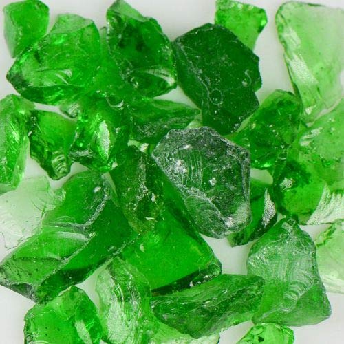Premium Light Green Size 3 Terrazzo Glass Chips - 50 Lbs Bulk for Mosaic Art, DIY Crafts, and Decorative Concrete Projects - High-Quality American-Made Glass Aggregate