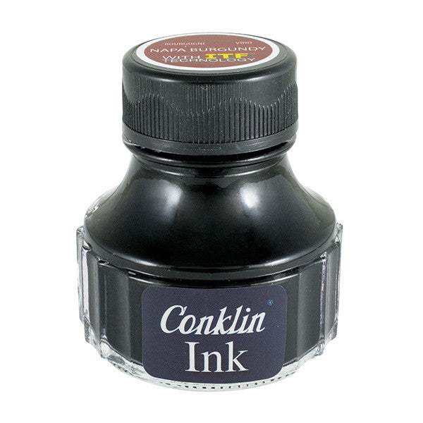 Conklin Premium Fountain Pen Ink 90ml - Smooth Writing for Journals, Letters & Calligraphy