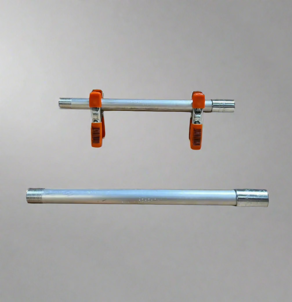 1' Lightweight Extension Pole for Scrapers - Extend Your Reach for High Ceiling Cleaning, Window Washing & Painting - Perfect for Home Improvement and Professional Use