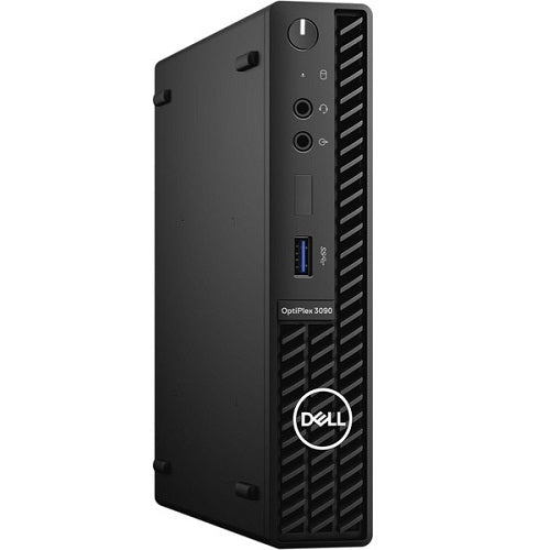 Dell Optiplex 3090 MFF Desktop Computer - Intel Core i5-10500T, 8GB DDR4 RAM, 256GB NVMe SSD, WiFi 6 & Bluetooth, Win 11 Pro (Keyboard & Mouse Included) - 3 Year Onsite Warranty - Perfect for Home Office, Business & Remote Work