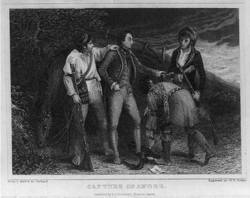British Major John Andre Captured Near West Point 1780 - Historical Photo for Collectors & American Revolution Enthusiasts | Perfect for Wall Decor, History Projects & Gifts