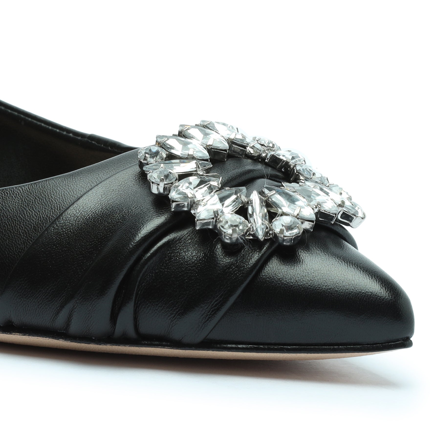Premium Meisho Nappa Leather Flats for Women - Soft & Comfortable Ballet Shoes for Work, Office, and Casual Wear