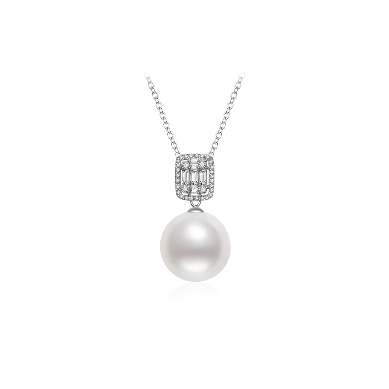 18K Gold Australian White South Sea Pearl Necklace KN00077 – Luxury Women's Jewelry for Weddings, Parties & Special Occasions