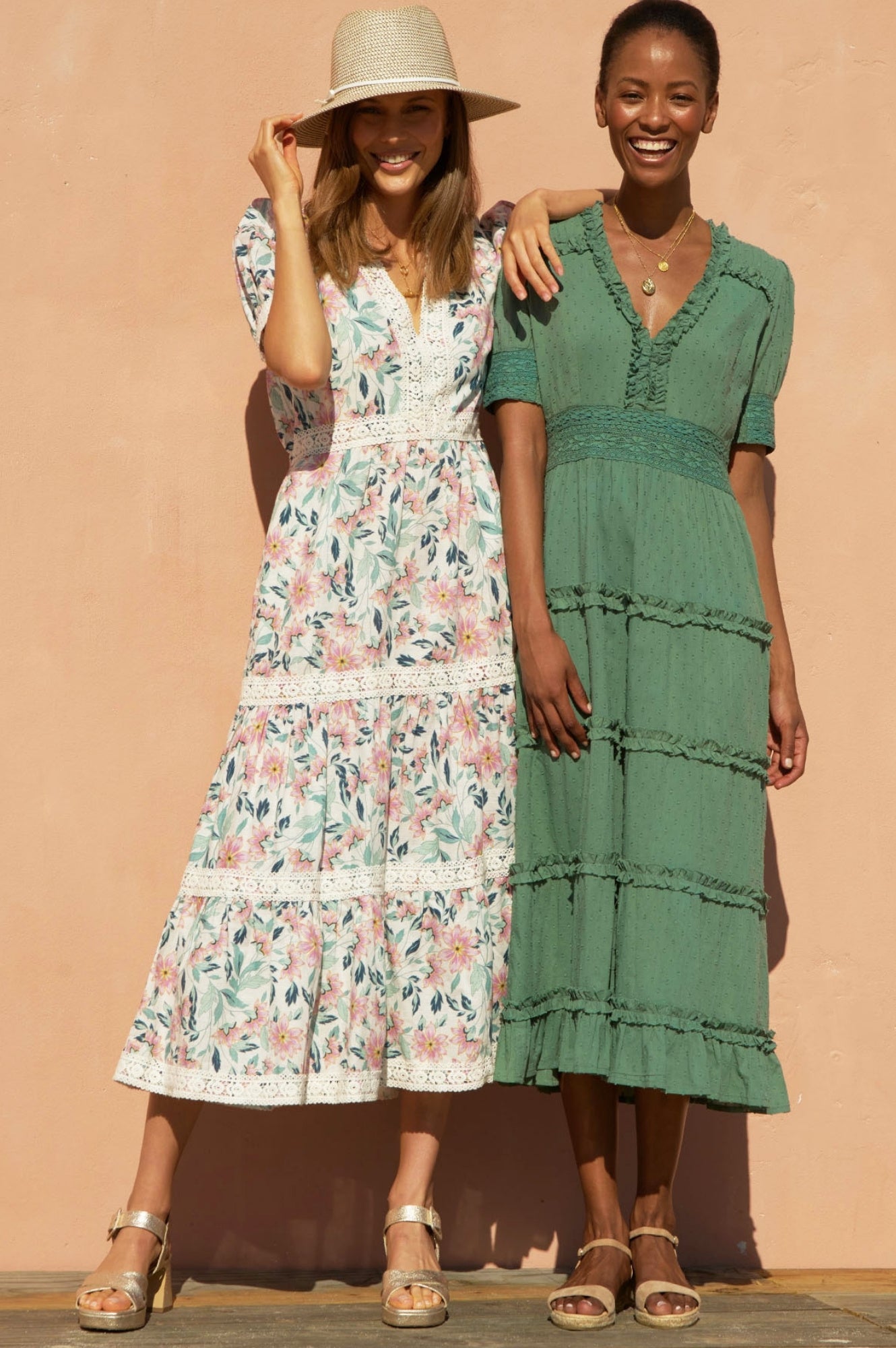 Elegant Viola Dress in Khaki - Women's Casual & Party Wear for Any Occasion