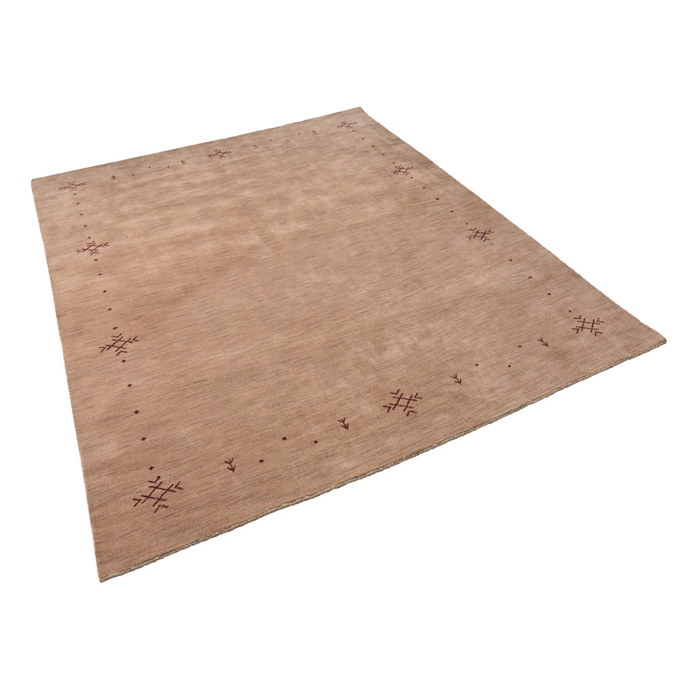Premium Hand Knotted Wool Rug - Brasilia Collection | Soft & Durable for Living Room, Bedroom & Office Decor | Eco-Friendly & Hypoallergenic
