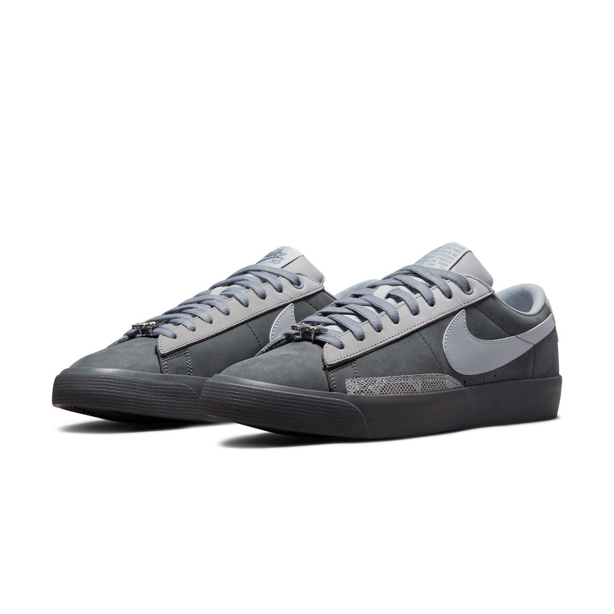 FPAR SB Zoom Blazer Low 'Cool Grey' - Men's Skateboarding Shoes for Comfort & Style - Perfect for Streetwear, Casual Wear & Skate Sessions