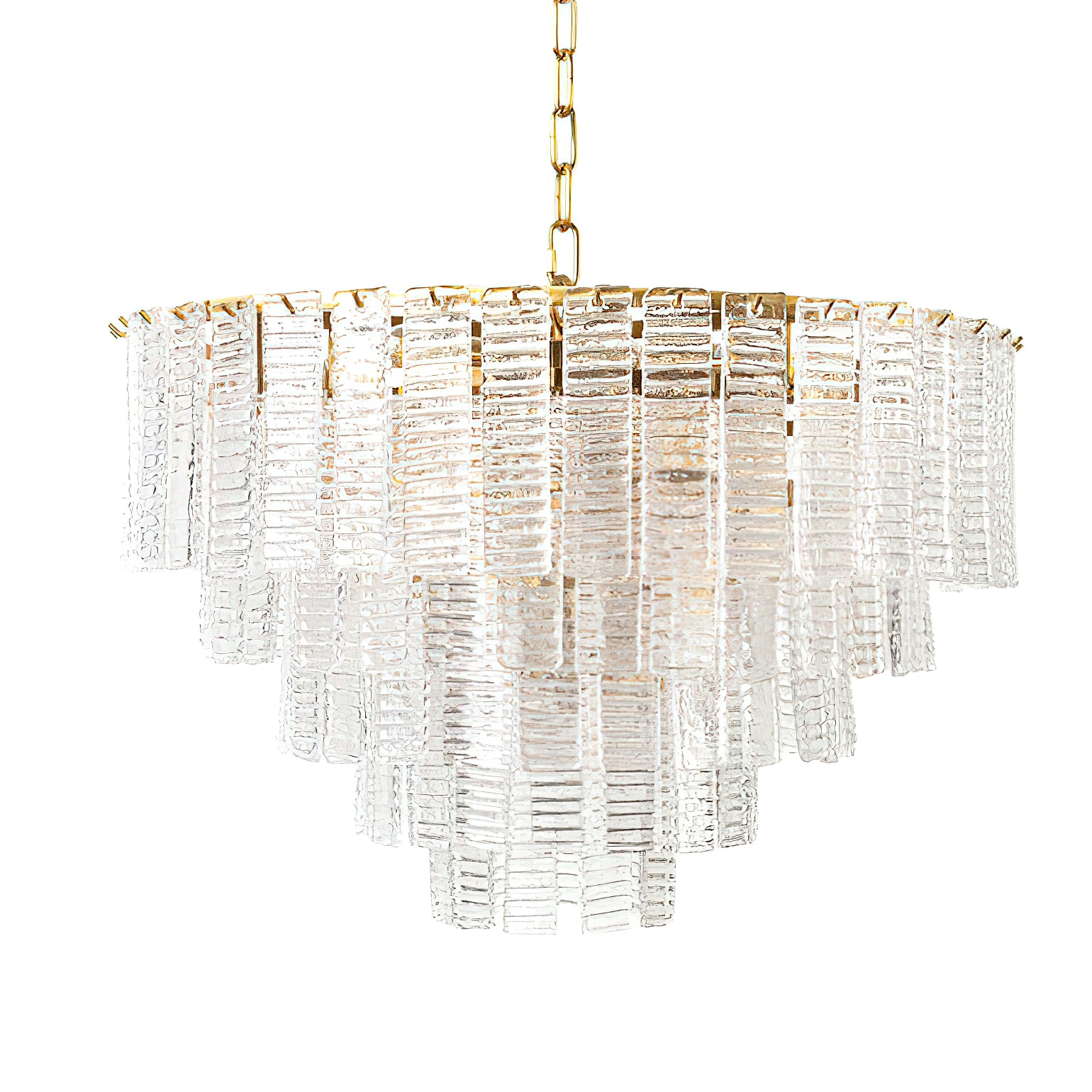 Elegant Amaro Murano Glass Chandelier - Handcrafted Italian Crystal Lighting Fixture for Dining Room, Living Room & Bedroom Decor