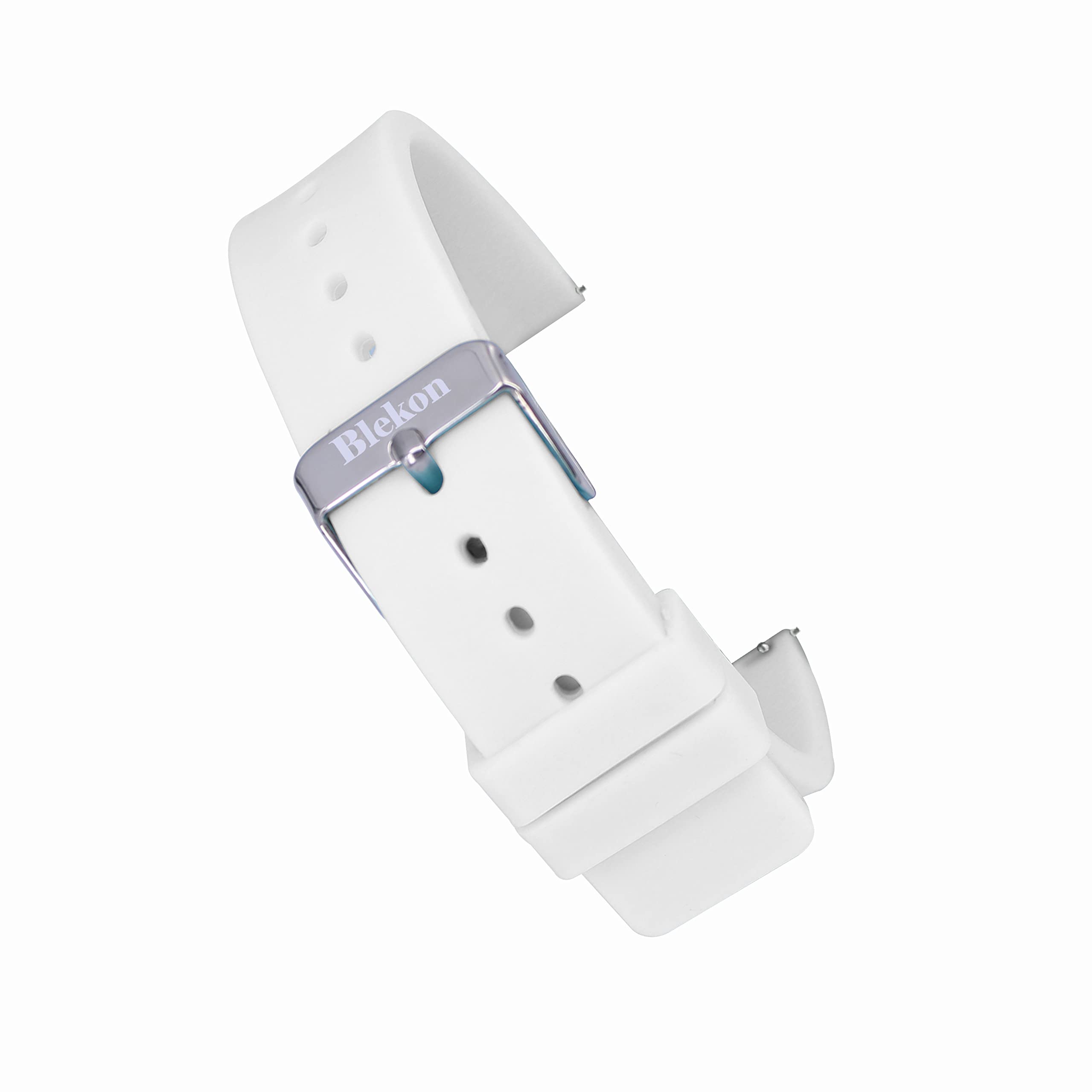 Blekon Original 18mm Silicone Replacement Watch Band for Nurse Watches – Dust Resistant Ultrasoft Strap for Men & Women, Easy Insert Release & Cleaning – Perfect for Medical Professionals, Healthcare Workers & Hospital Use