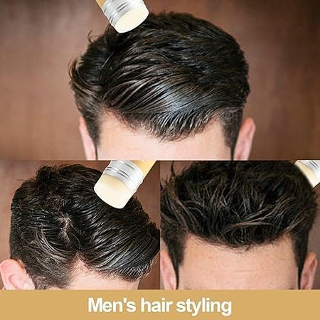 Hair Wax Stick for Flyaways & Styling - Hair Bun Maker & Slick Pomade for Women, Men & Kids - Strong Hold Hair Gel for Smooth Looks - Perfect for School, Parties & Daily Hairstyling