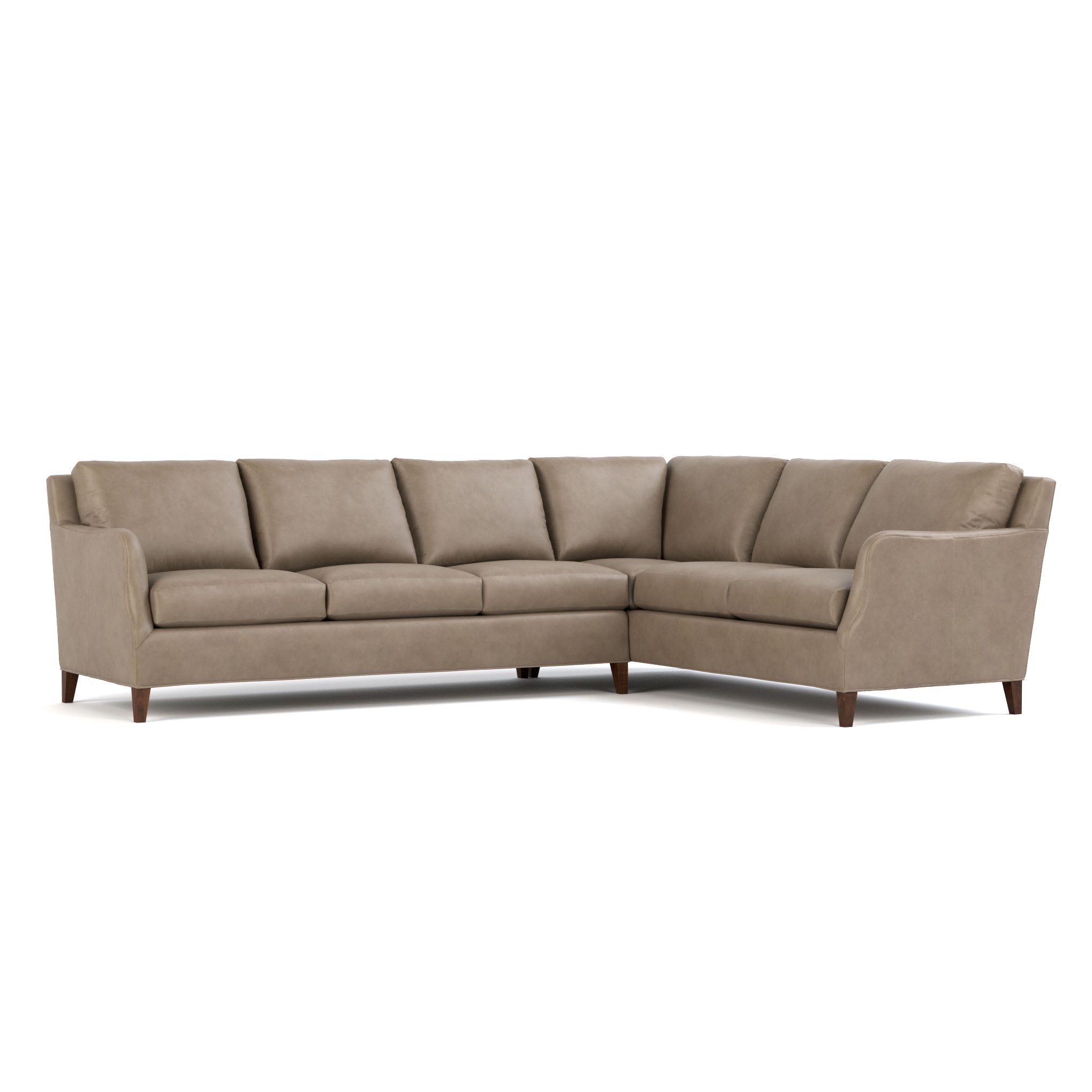 Harper Modern Sectional Sofa - Comfortable L-Shaped Couch with Reversible Chaise for Living Room, Family Room & Apartment - Soft Upholstered Fabric, Sturdy Wooden Frame - Perfect for Lounging, Entertaining & Relaxing