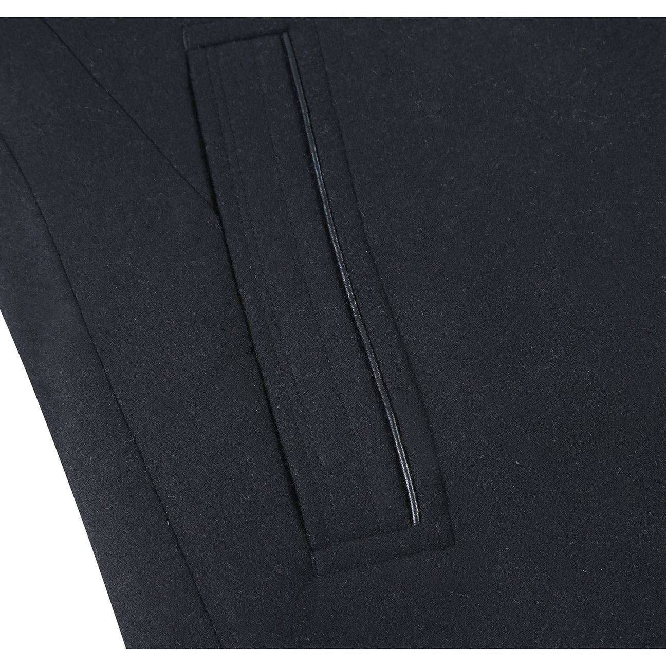 Alessandro Vitello by Renoir Black Short Coat 830 5 - Premium Leather Jacket for Men, Stylish & Durable - Perfect for Casual Outings, Date Nights & Business Events
