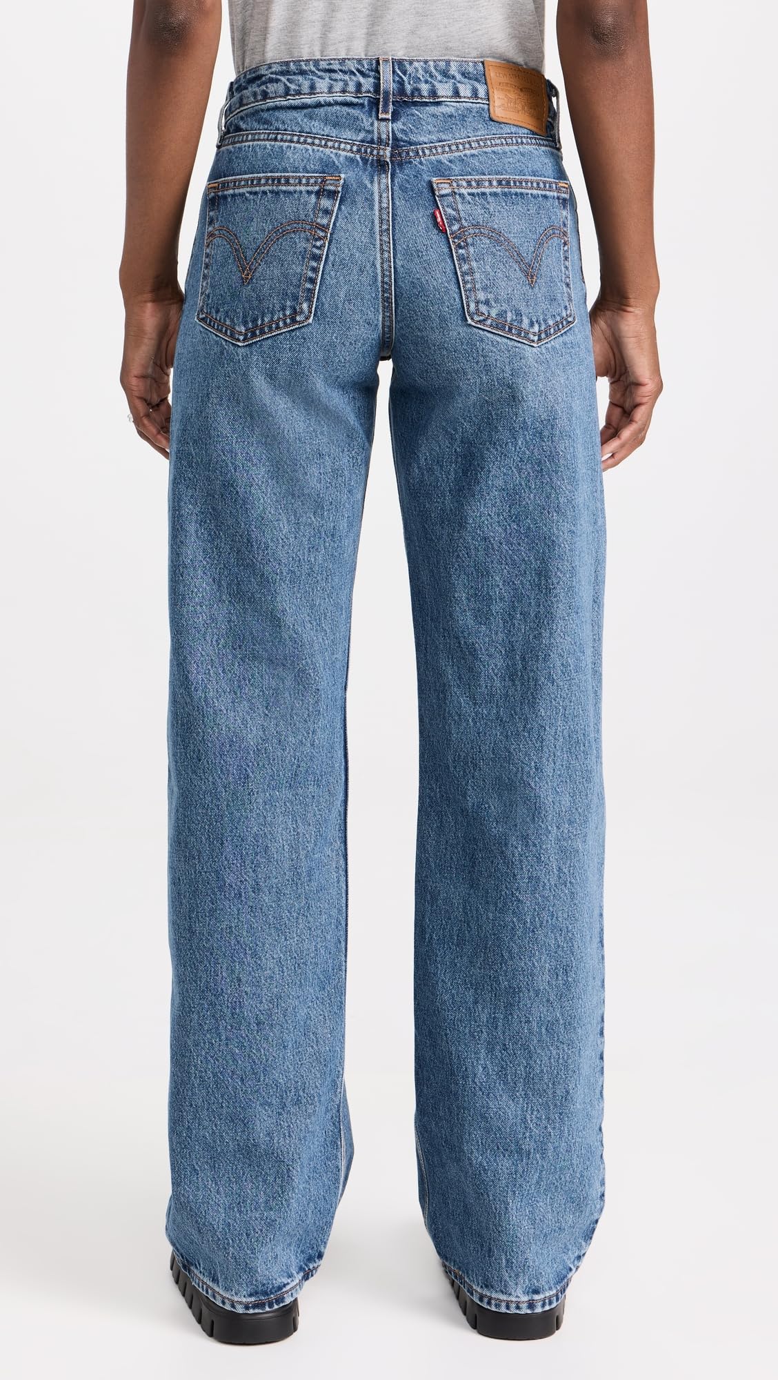 Levi's Women's Low Loose Fit Jeans - Comfortable & Stylish Denim Pants for Casual Wear, Outings & Everyday Fashion
