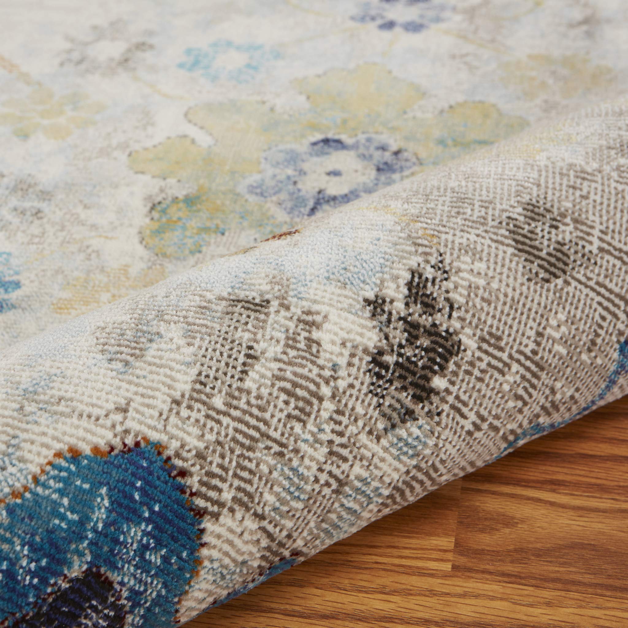 LR Home Gala Collection 8' x 10' Beige Multi Area Rug - Perfect for Living Room, Bedroom & Home Decor