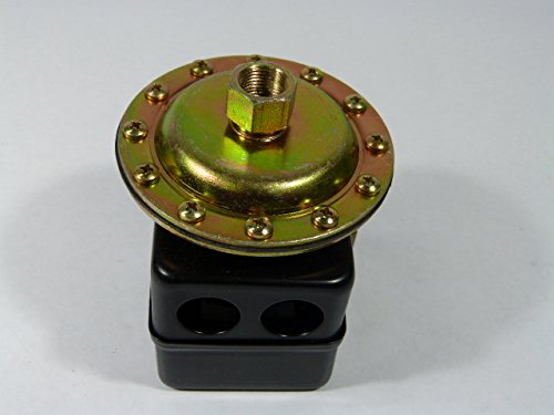 Hubbell Pressure Switch - Heavy Duty Adjustable Air Compressor Pressure Control for HVAC, Pumps & Industrial Applications