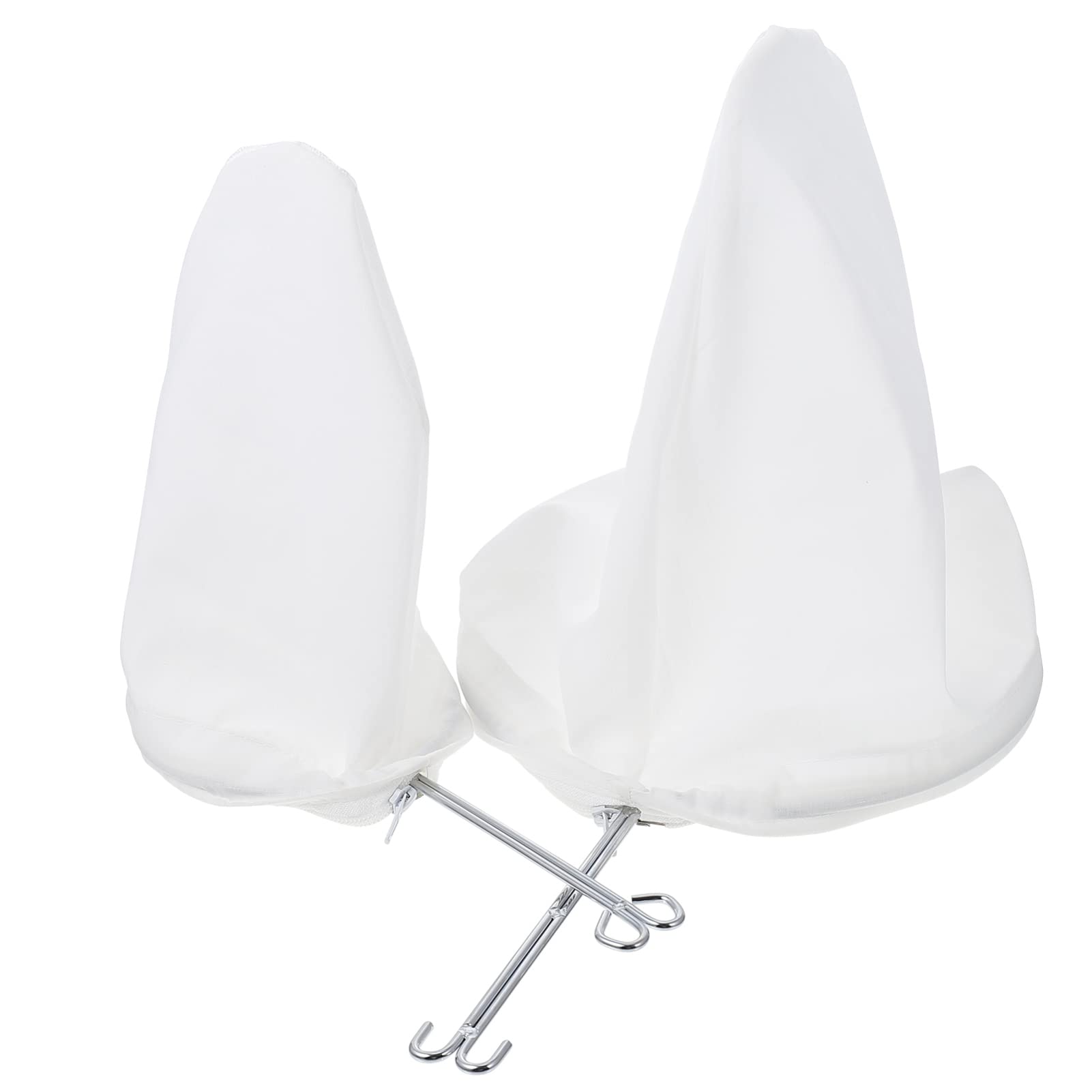 Organic Cotton Reusable Coffee Filter Bag with Handle - Eco-Friendly Cloth Coffee Sock for Pour Over, Drip & Cold Brew - Perfect for Home, Office & Cafe Use - White by Angoily Coffee Supply - Ideal for Camping, Travel & Sustainable Living - Great for Outdoor Adventures, Picnics & Daily Coffee Rituals
