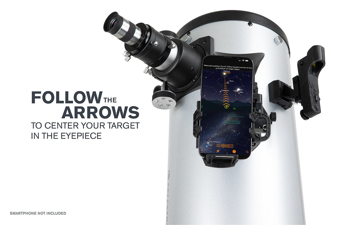 StarSense Explorer 8 Dobsonian Telescope - Smartphone App-Enabled Astronomy for Beginners | Perfect for Stargazing, Backyard Observation & Astrophotography