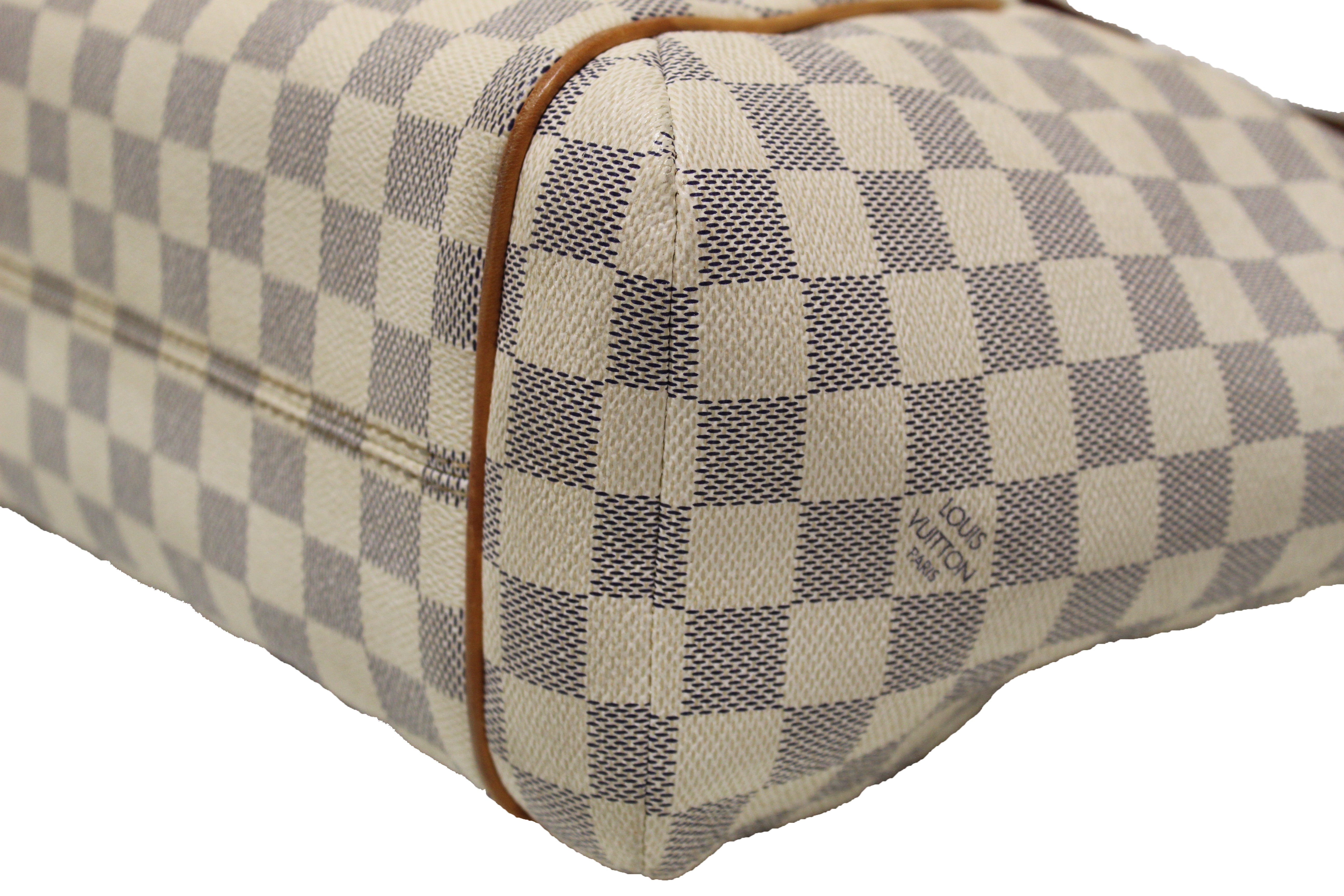 Authentic Louis Vuitton Damier Azur Totally PM Shoulder Tote Bag - Luxury Designer Handbag for Women, Perfect for Work, Travel & Everyday Use