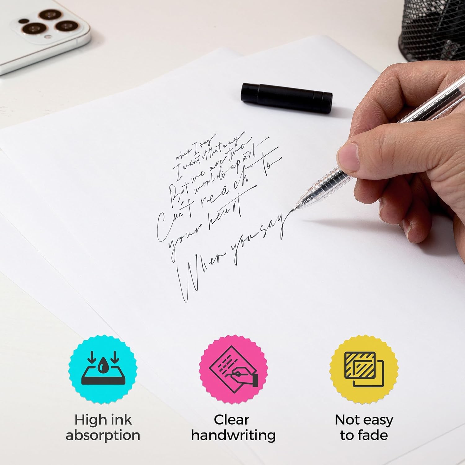 30 Sheets Full Sheet Label Sticker Paper, 8.5