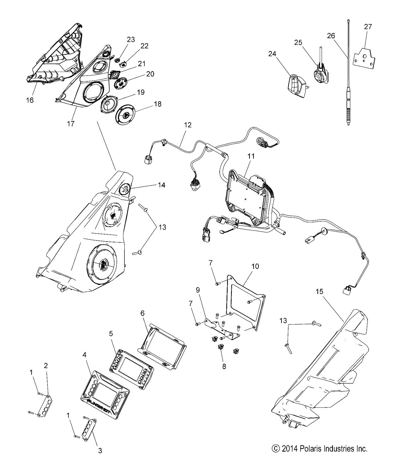 Genuine Polaris Slingshot 5.25