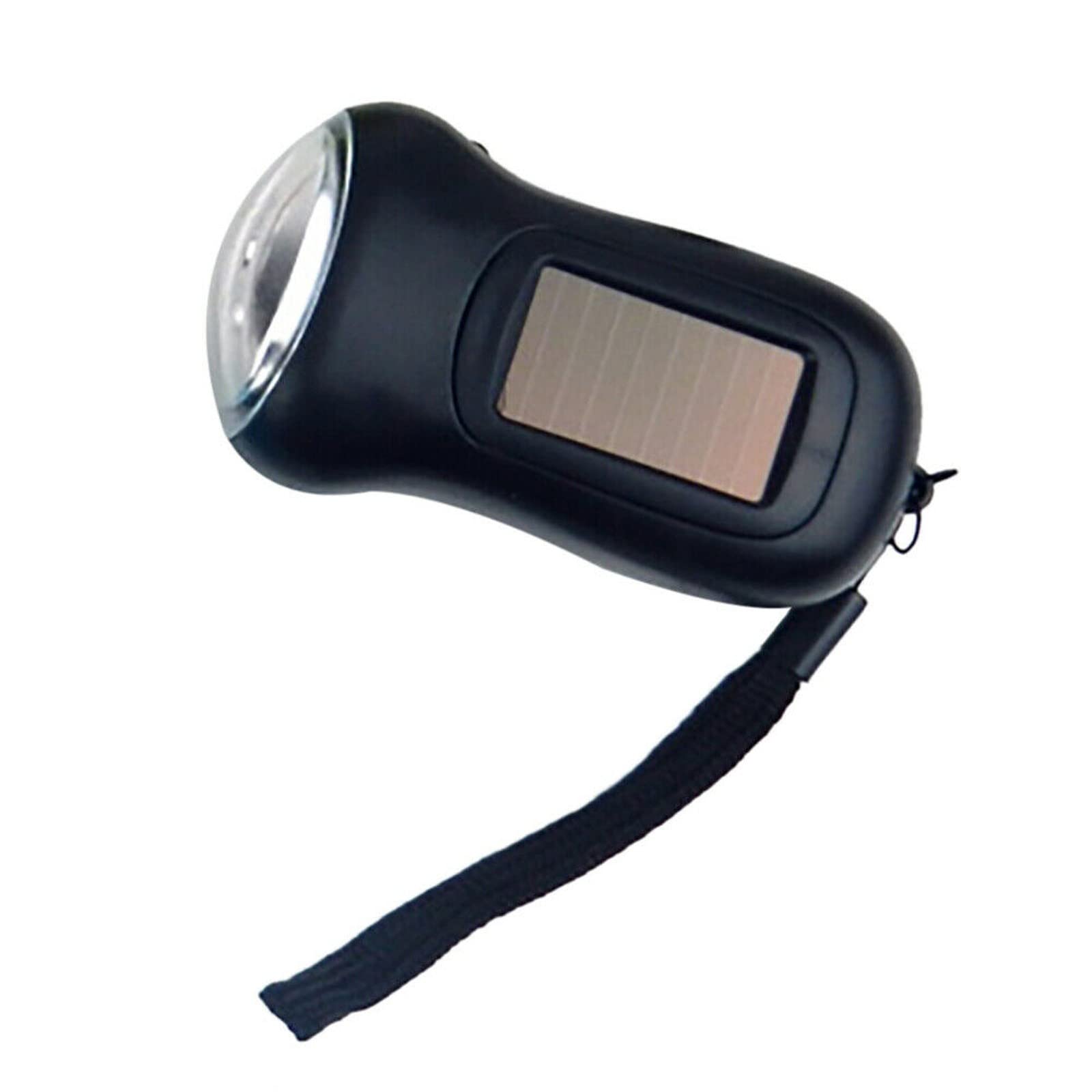 Celendi Rechargeable Solar LED Flashlight - Hand Crank Dynamo Emergency Lamp for Camping, Hiking & Power Outages | Waterproof & Durable Survival Gear