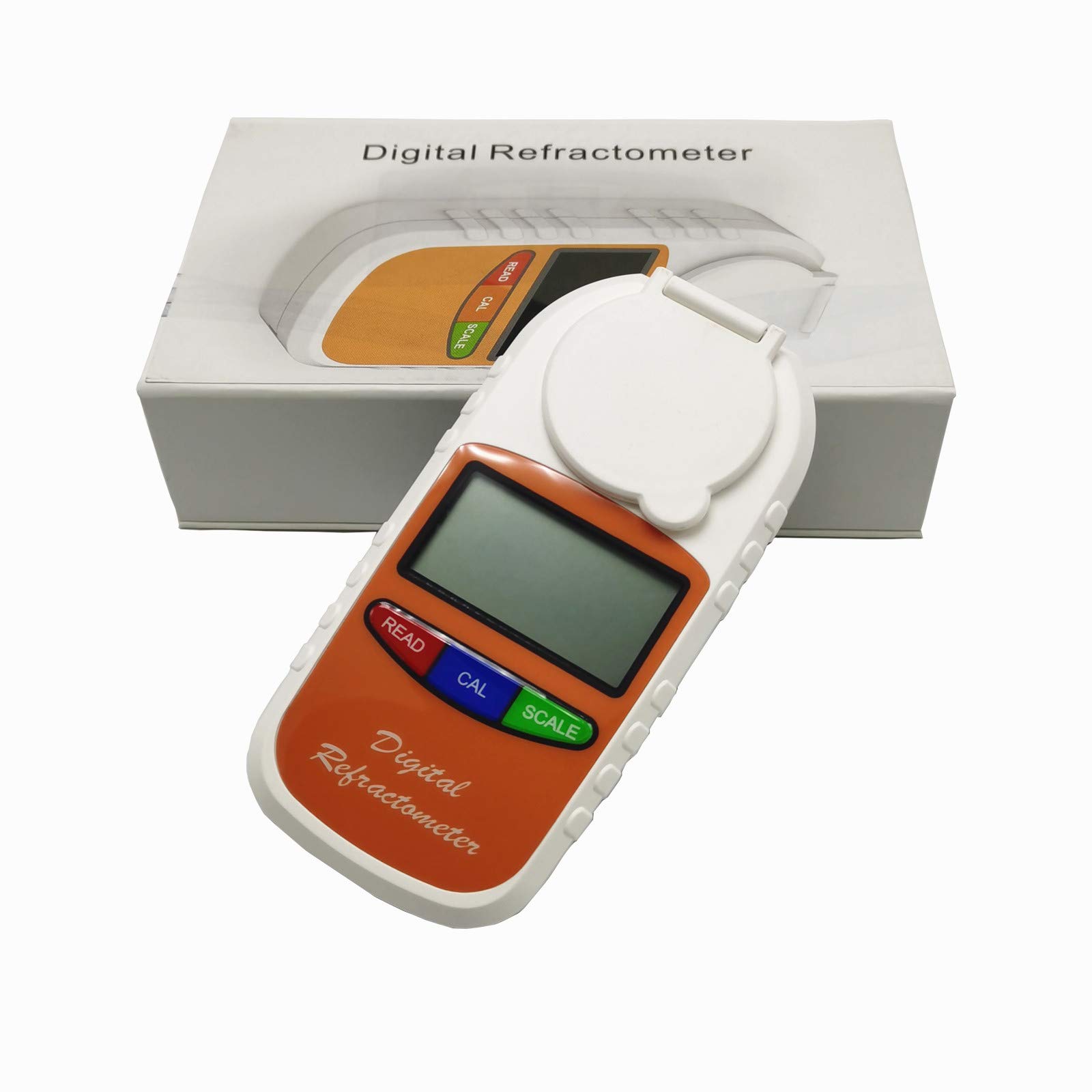 Dual Scale Digital Refractometer 0-50% Brix & 1.000-1.130 SG - High Precision Beer and Wort Hydrometer for Home Brewing, Wine Making, and Malt Sugar Testing - Perfect for Craft Brewers and Winemakers