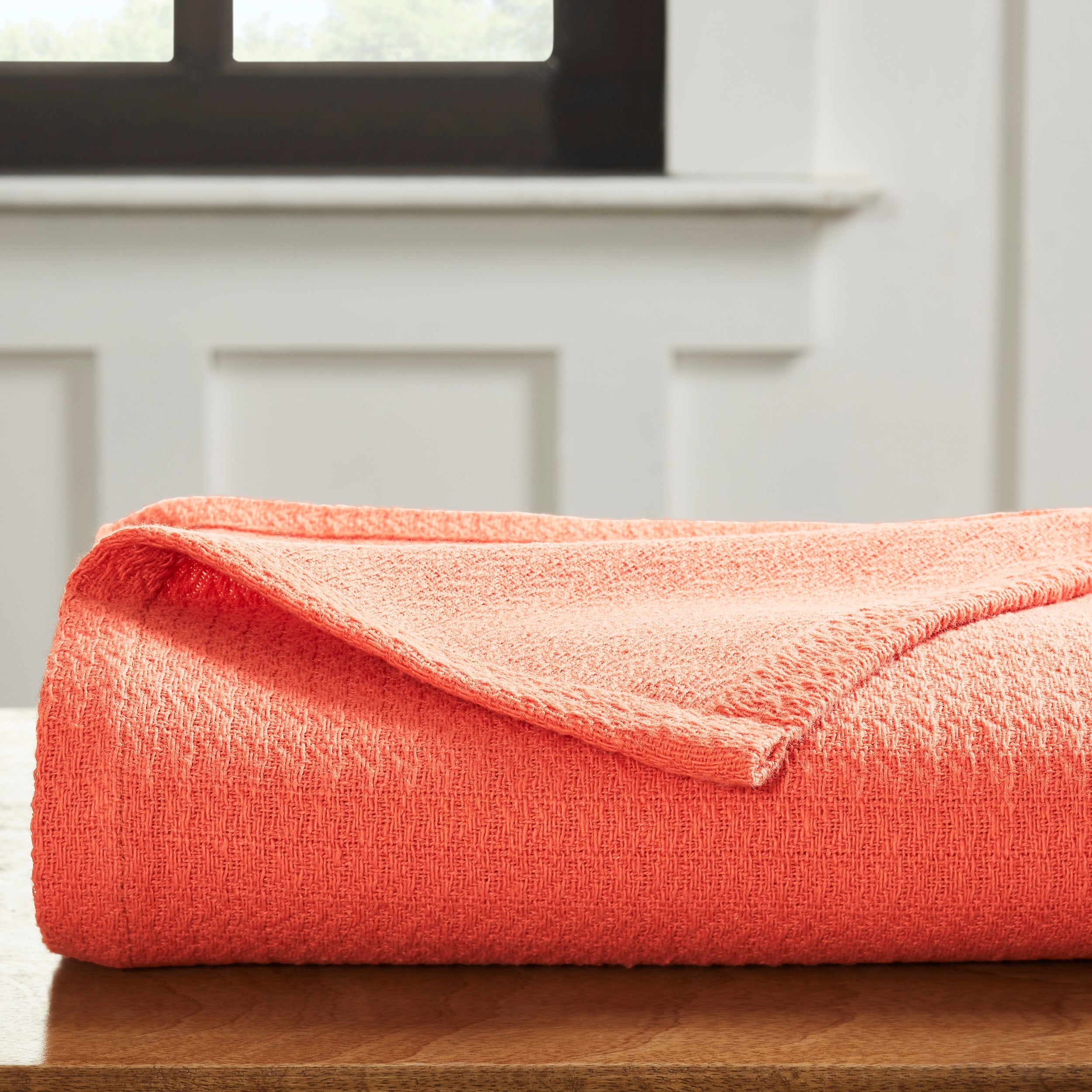 Premium Textured Cotton Waffle Weave Blanket - Soft & Breathable Throw for Bed, Sofa & Couch - Cozy Home Decor Gift for All Seasons