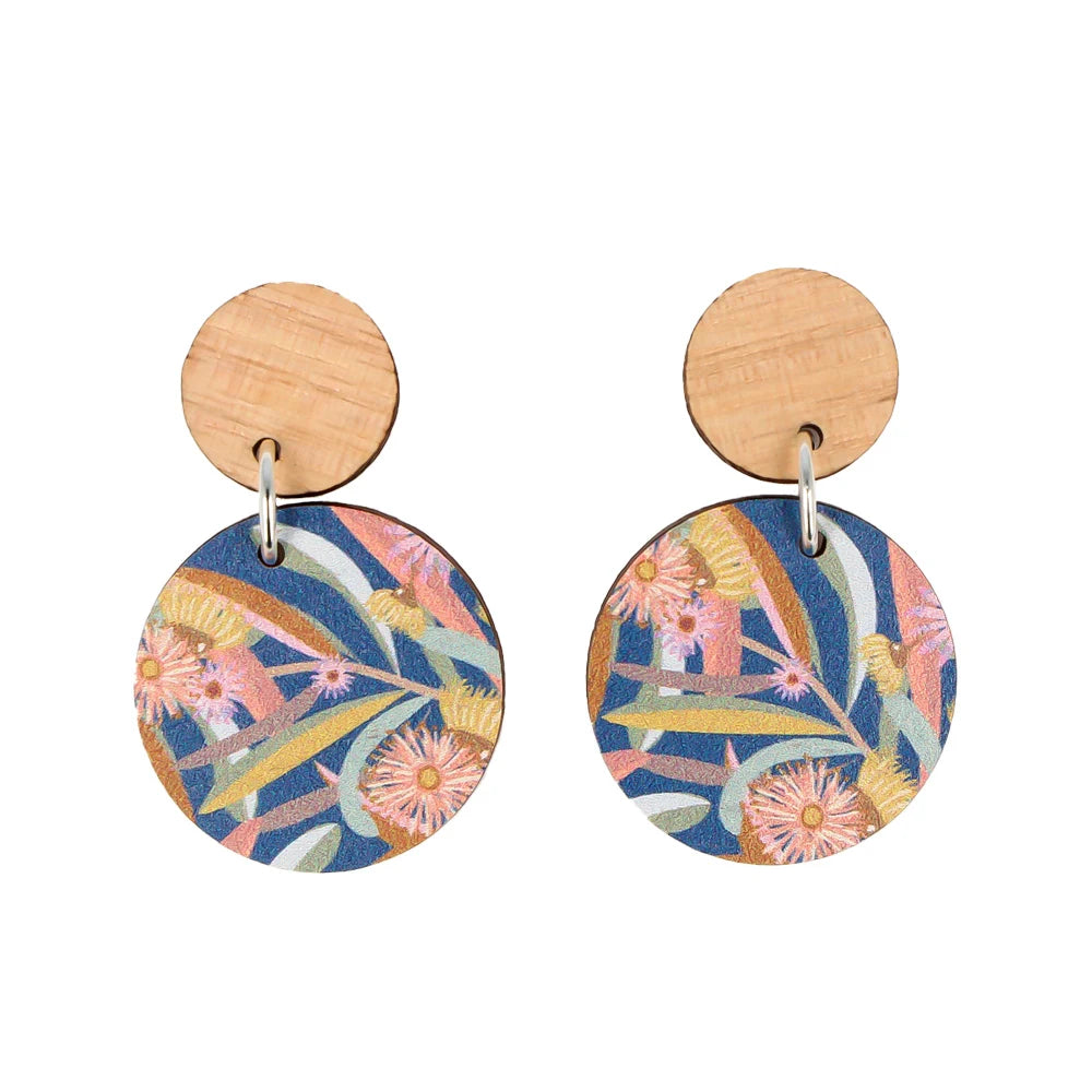 Aero Designer Earrings - Modern Australian Floral Dangle Earrings for Women | Perfect for Weddings, Parties & Everyday Wear
