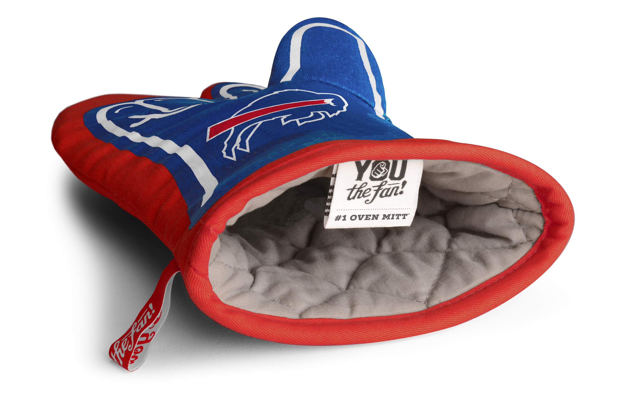 NFL Team Logo Unisex Oven Mitt - Heat Resistant Kitchen Glove for Baking, Grilling & Cooking - Perfect for Football Fans & Home Chefs