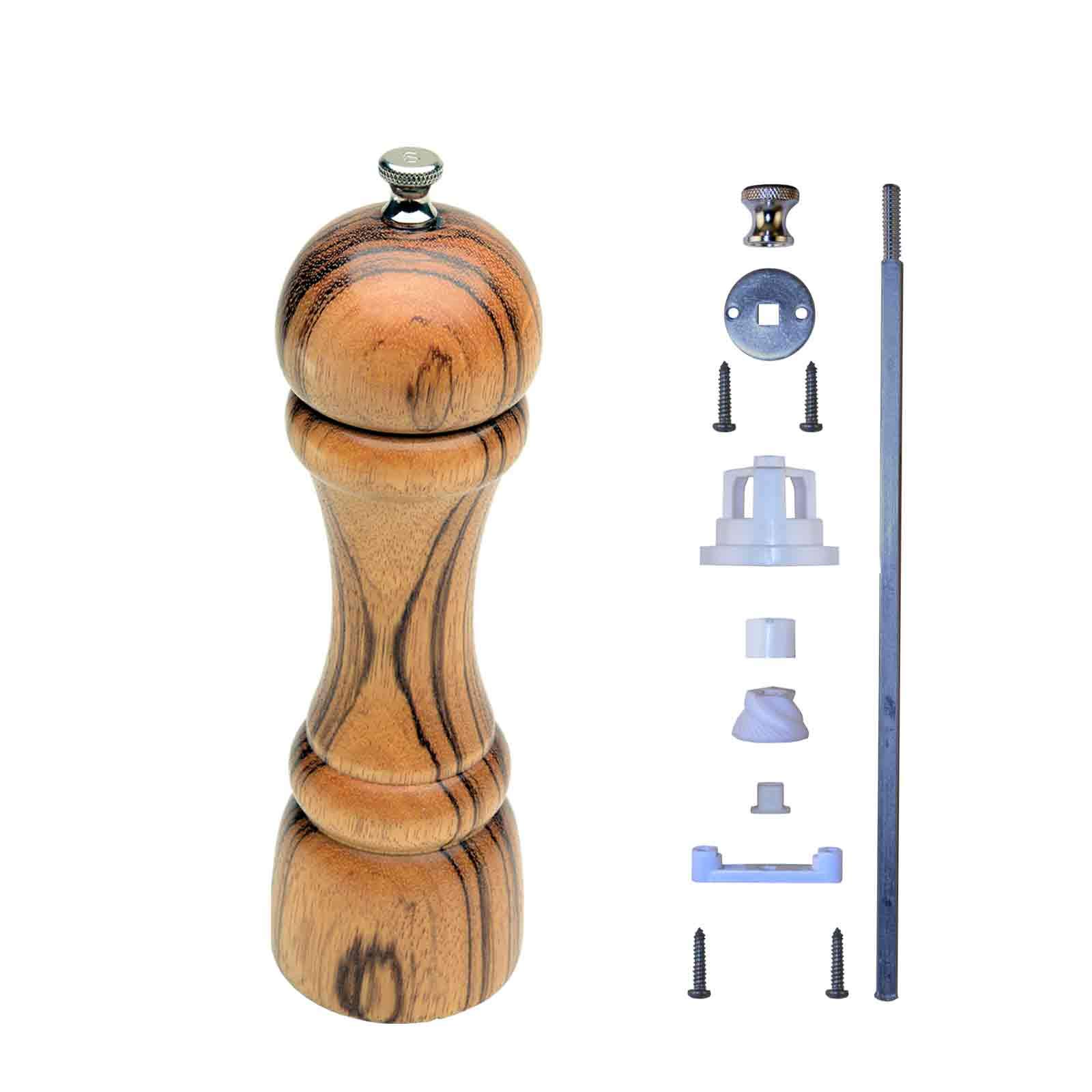 Penn State Industries PKGRIND808 8-Inch Professional Ceramic Salt Grinder Mechanism Kit for Woodturning Projects - Perfect for DIY Salt Mills, Pepper Mills & Kitchen Upgrades