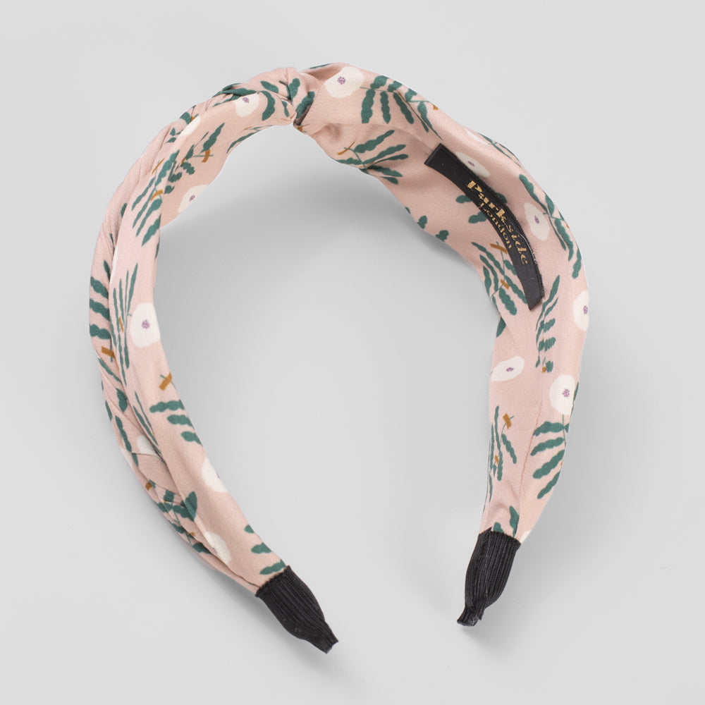 Handmade Floral Print Headband for Women - Soft Fabric Hair Accessories for Girls, Brides, Yoga, Running & Outdoor Activities