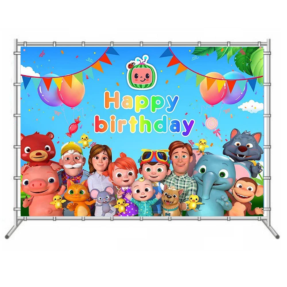 1st Birthday Party Backdrop Decorations - Premium Background Wall Decor & Banner for Baby Birthday Party Supplies | Perfect for 1st Birthday Celebrations, Photo Booths & Nursery Decor
