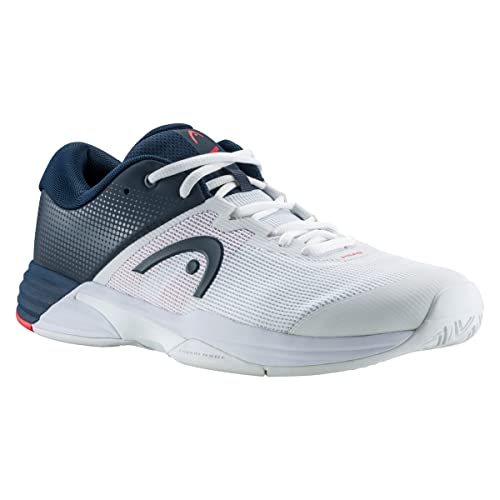 White/Dark Blue