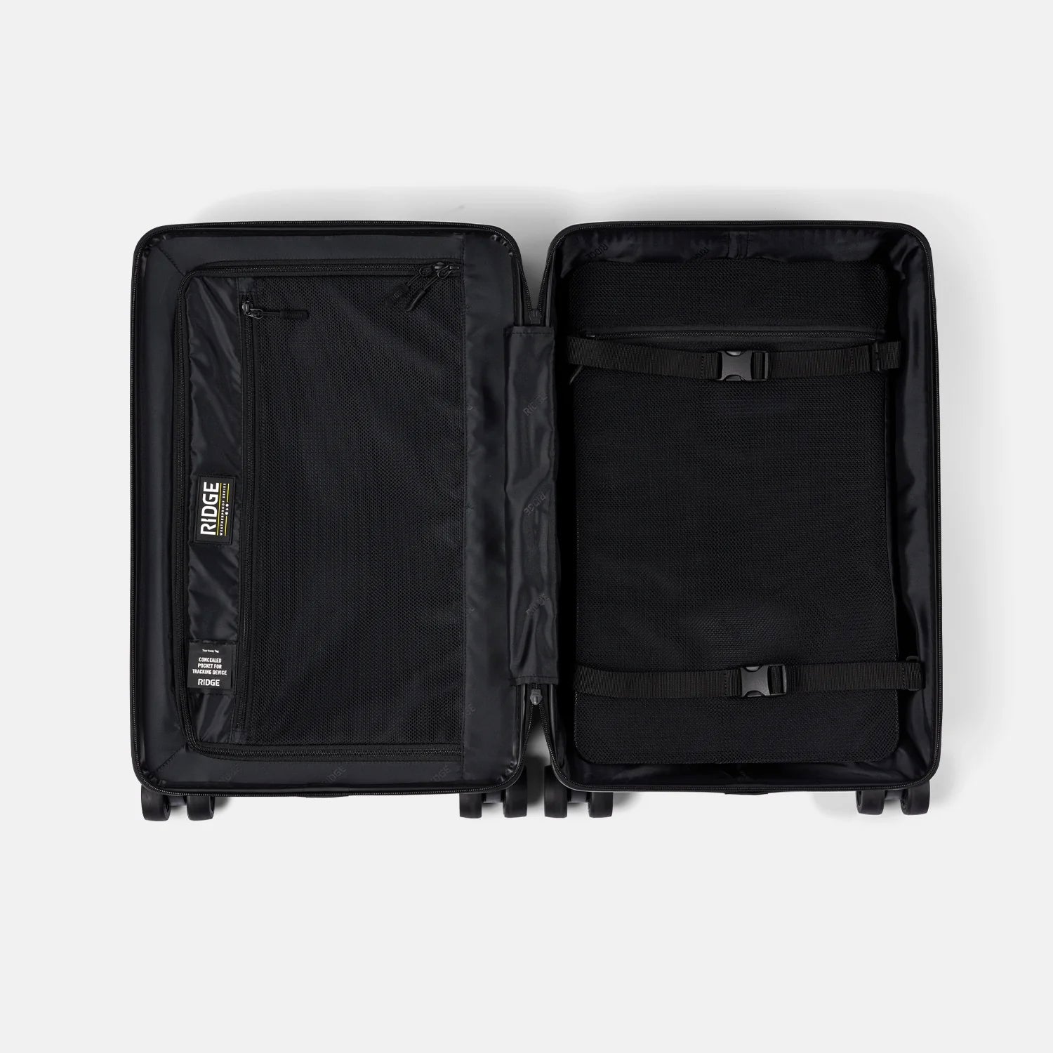 The Ridge Carry On Luggage - Gunmetal Gray Travel Suitcase for Business & Vacation | Durable & Stylish Carry-On Bag for Airplane Travel