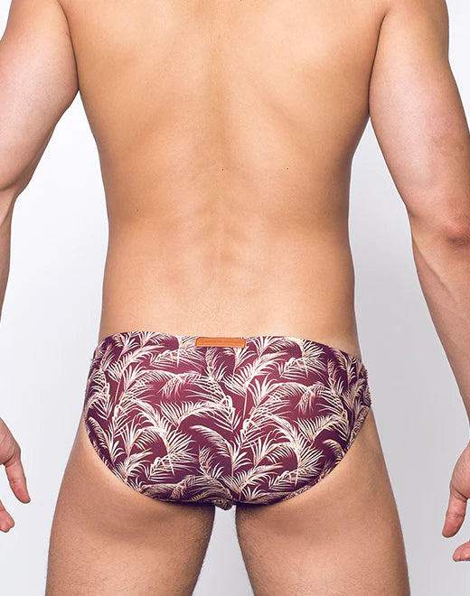 2eros Hawaii Night Swim Brief - Men's Sexy Swimwear for Beach & Pool - Perfect for Vacation, Tropical Getaways & Summer Fun