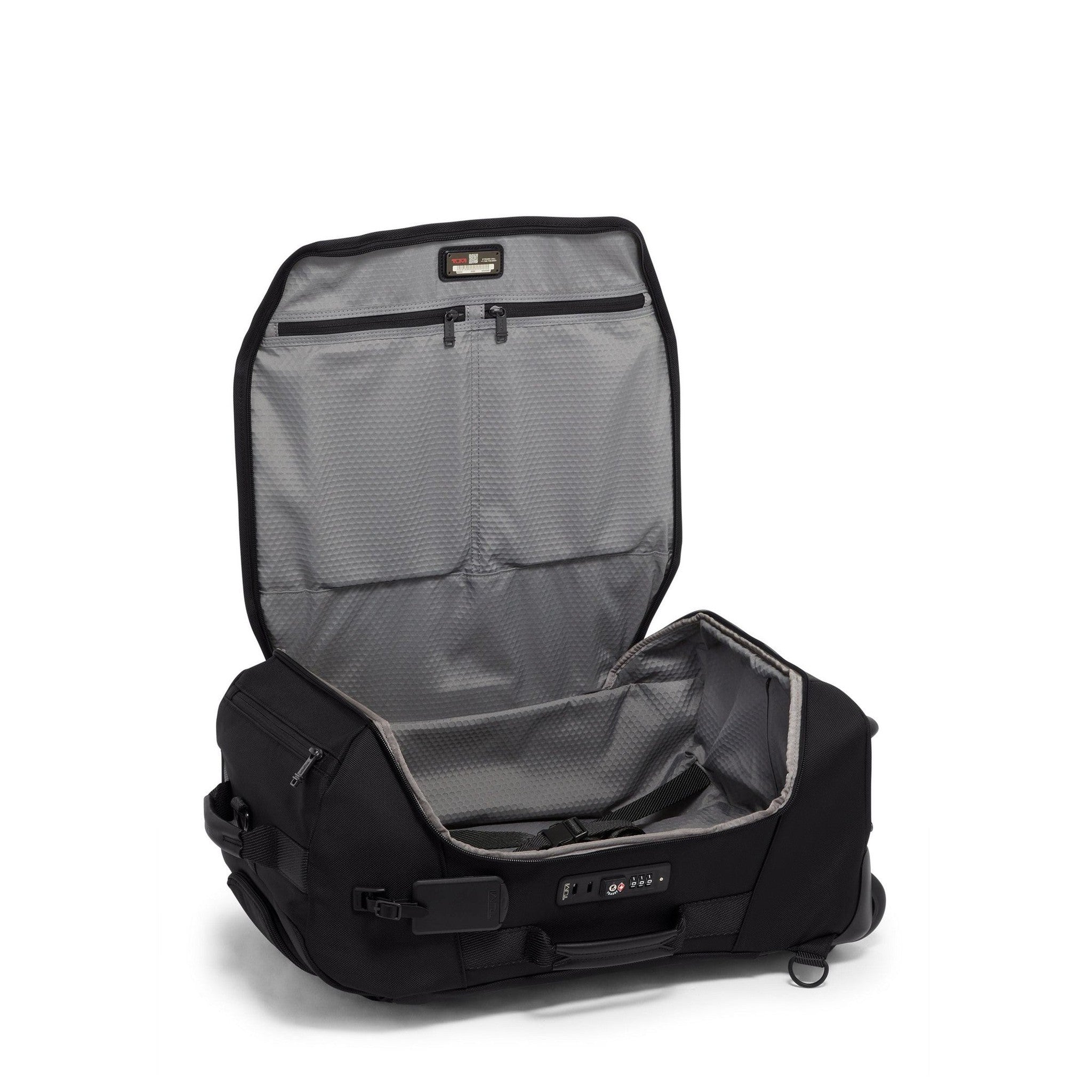 TUMI Alpha Bravo International 2 Wheel Duffel Backpack Carry On Luggage - Perfect for Business Travel & Weekend Getaways
