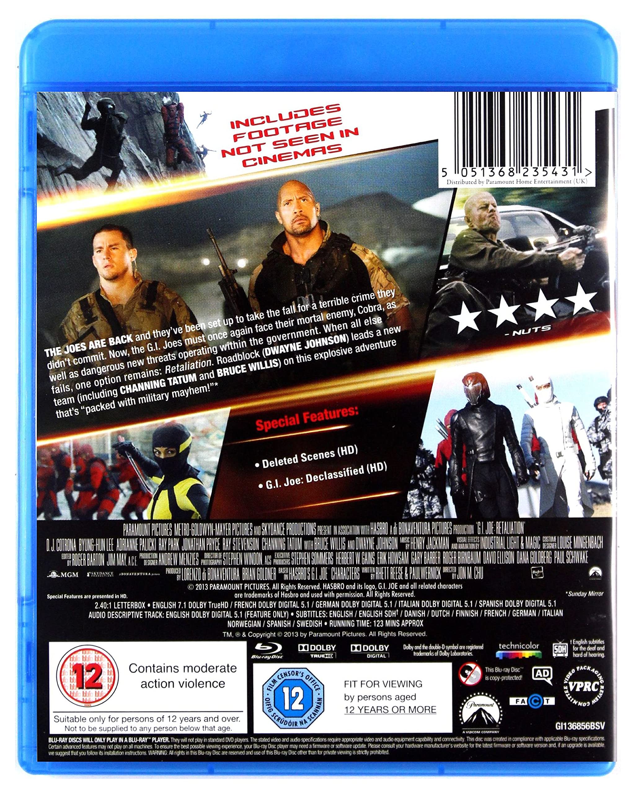 G.I. Joe: Retaliation Action Figure - Collectible Movie Character Toy for Fans & Collectors - Perfect for Display, Play, and Cosplay Scenes
