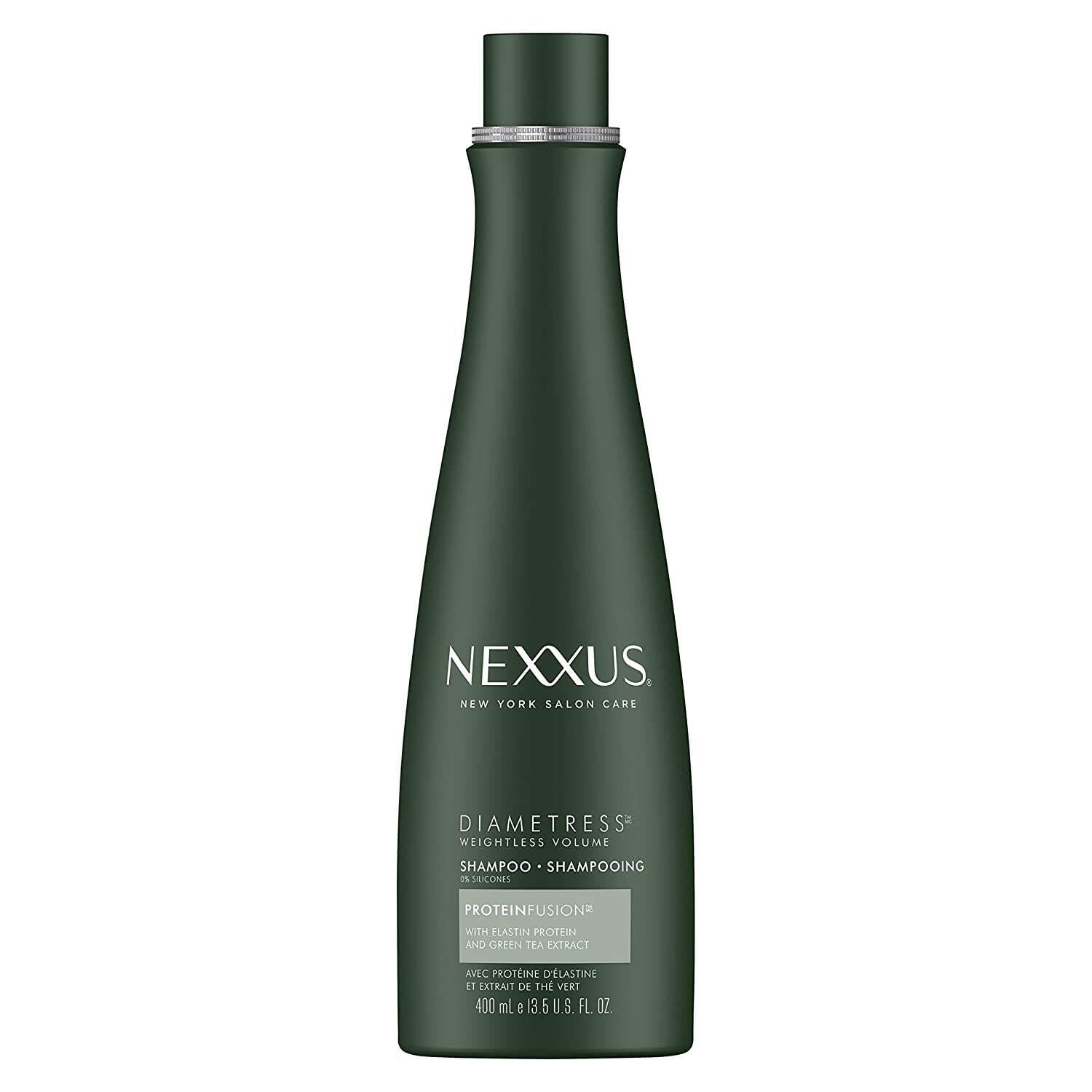 Nexxus DIAMETRESS Volumizing Shampoo for Fine Hair - 13.5 oz (Pack of 2) - Sulfate Free Hair Care for Volume & Body - Perfect for Daily Use & Salon Quality Results