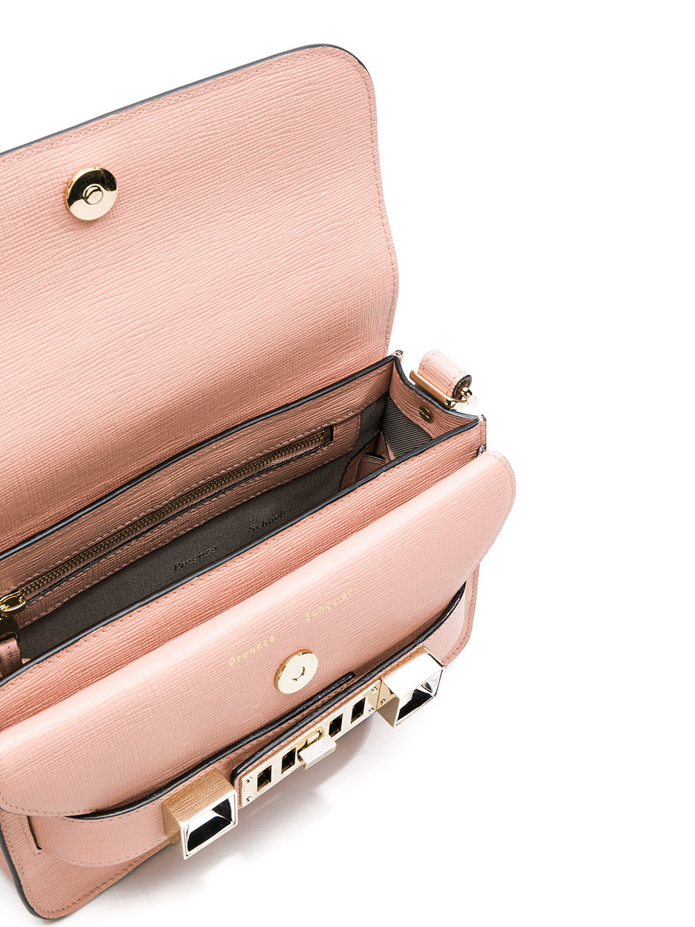 PS11 Mini Classic Linosa Crossbody Bag in Blush Pink - Elegant & Compact Women's Handbag for Daily Use, Work, and Evening Outings