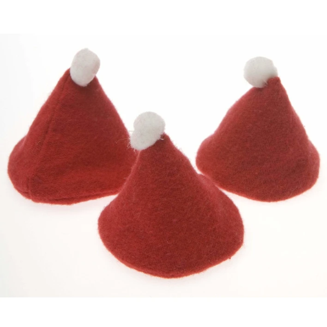 Beba Bean Santa Hat Peepee Teepee 5-Pack with Laundry Bag - Perfect for Baby Boys Holiday Photos & Diaper Changes