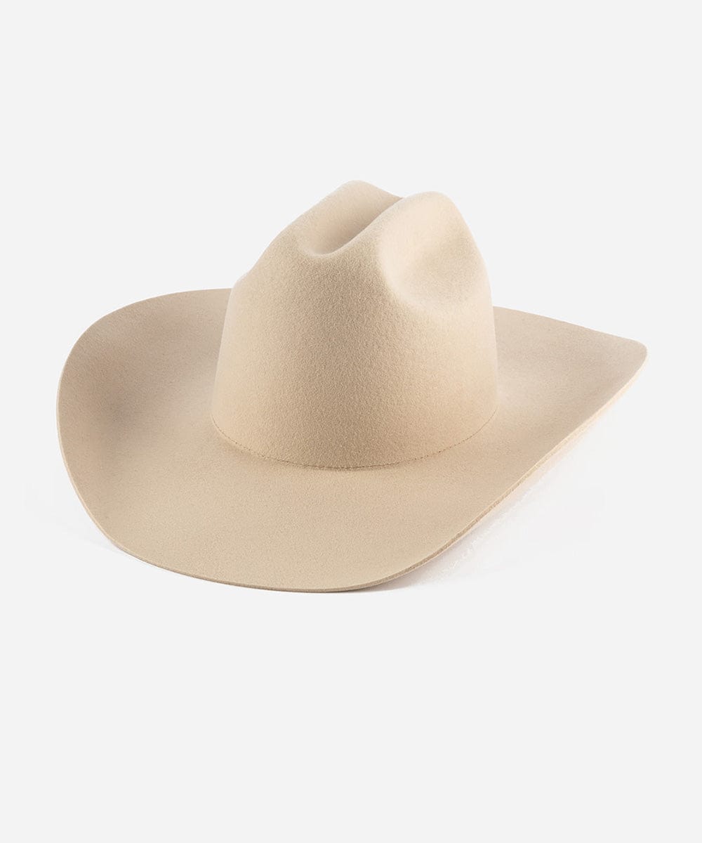 Teddy Cattleman Cowboy Hat for Men & Women - Western Style Felt Cowboy Hat with Adjustable Chin Strap - Perfect for Rodeo, Country Music Festivals & Outdoor Adventures
