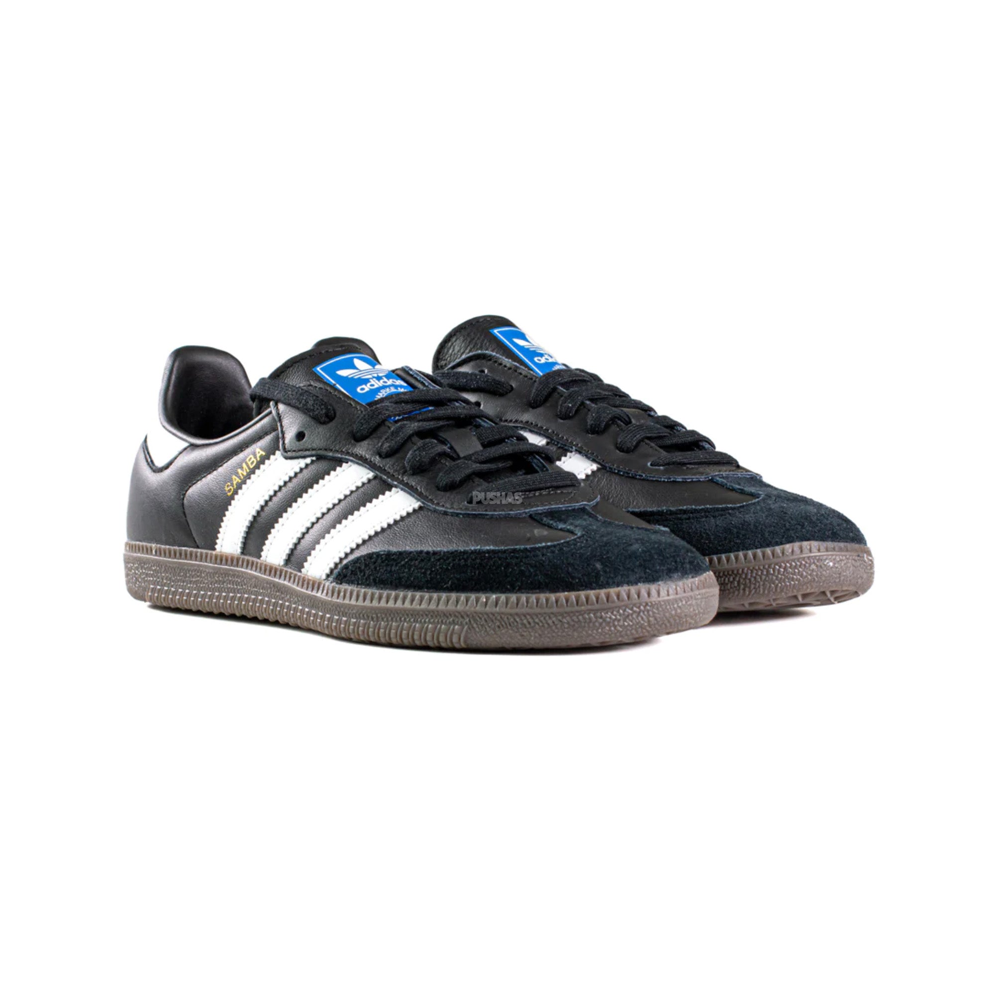 Adidas Samba OG 'Core Black' Sneakers (2023) - Classic Black & White Low-Top Shoes for Men & Women - Perfect for Casual Wear, Street Style & Everyday Comfort